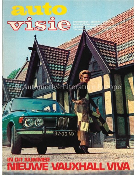 1970 AUTOVISIE MAGAZIN 39 NIEDERLÄNDISCH