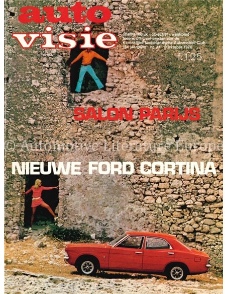 1970 AUTOVISIE MAGAZINE 41 DUTCH