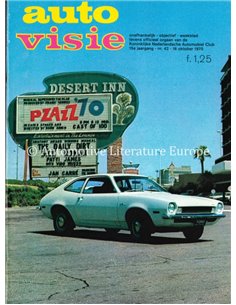 1970 AUTOVISIE MAGAZIN 42 NIEDERLÄNDISCH