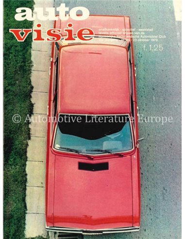 1970 AUTOVISIE MAGAZINE 43 DUTCH