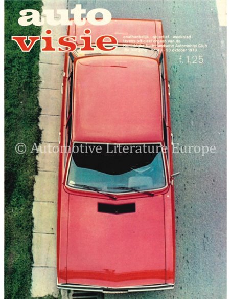 1970 AUTOVISIE MAGAZINE 43 DUTCH