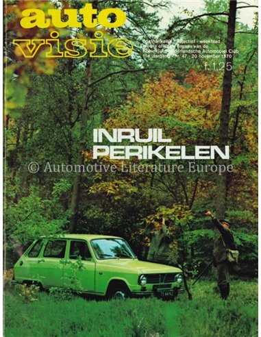 1970 AUTOVISIE MAGAZIN 47 NIEDERLÄNDISCH