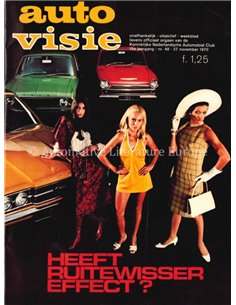 1970 AUTOVISIE MAGAZINE 48 DUTCH