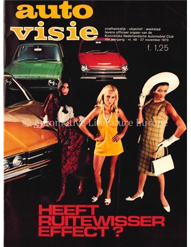 1970 AUTOVISIE MAGAZINE 48 DUTCH