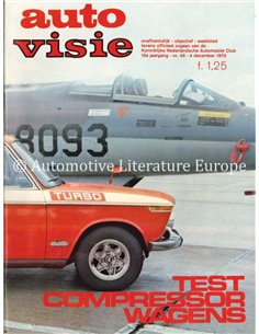 1970 AUTOVISIE MAGAZIN 49 NIEDERLÄNDISCH