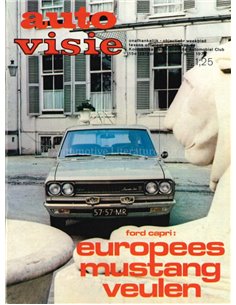 1970 AUTOVISIE MAGAZINE 16 NEDERLANDS