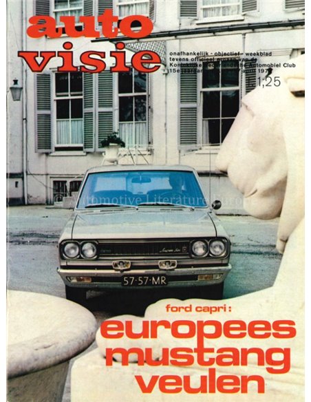 1970 AUTOVISIE MAGAZIN 16 NIEDERLÄNDISCH