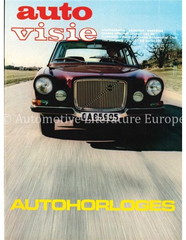 1970 AUTOVISIE MAGAZIN 17 NIEDERLÄNDISCH