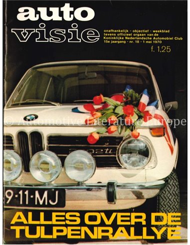 1970 AUTOVISIE MAGAZINE 18 DUTCH