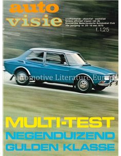 1970 AUTOVISIE MAGAZINE 20 NEDERLANDS