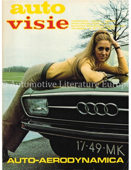 1970 AUTOVISIE MAGAZIN 22 NIEDERLÄNDISCH