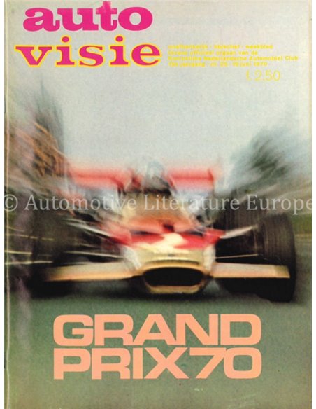 1970 AUTOVISIE MAGAZIN 25 NIEDERLÄNDISCH