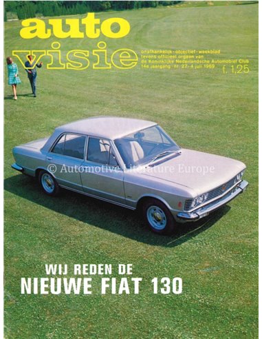1969 AUTOVISIE MAGAZINE 27 DUTCH