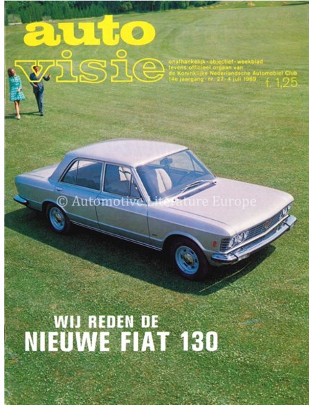 1969 AUTOVISIE MAGAZINE 27 NEDERLANDS