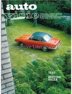 1969 AUTOVISIE MAGAZINE 30 DUTCH