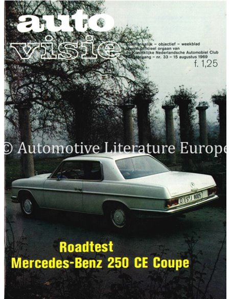 1969 AUTOVISIE MAGAZINE 33 NEDERLANDS