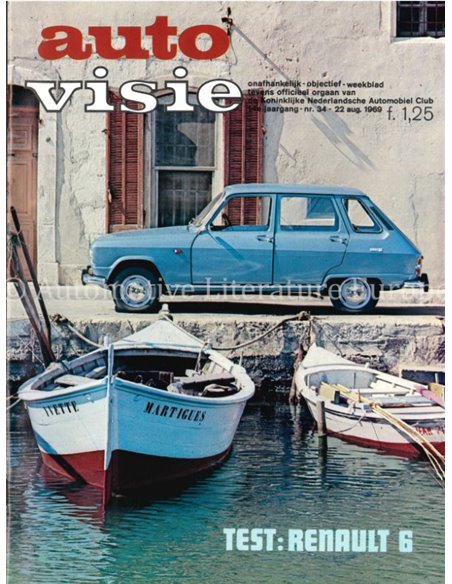 1969 AUTOVISIE MAGAZINE 34 NEDERLANDS