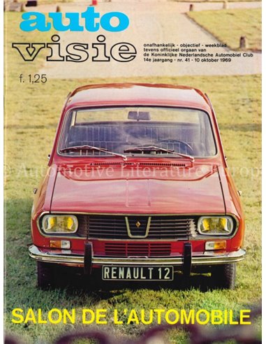 1969 AUTOVISIE MAGAZINE 41 NEDERLANDS