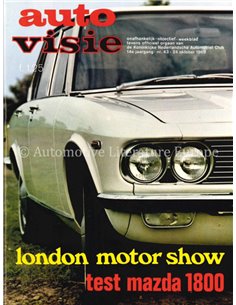 1969 AUTOVISIE MAGAZIN 43 NIEDERLÄNDISCH