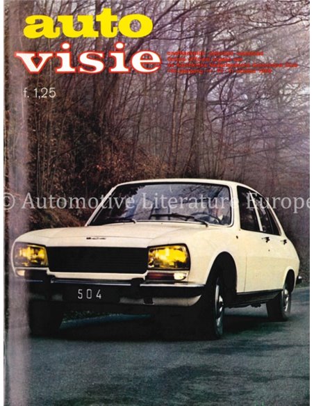 1969 AUTOVISIE MAGAZINE 44 DUTCH