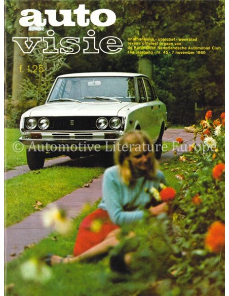 1969 AUTOVISIE MAGAZINE 45 DUTCH