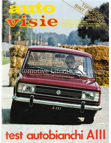 1969 AUTOVISIE MAGAZINE 46 NEDERLANDS