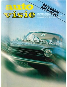 1969 AUTOVISIE MAGAZINE 48 NEDERLANDS
