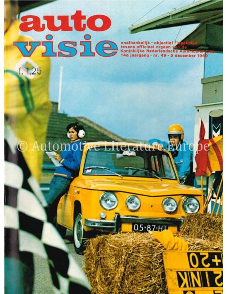 1969 AUTOVISIE MAGAZIN 49 NIEDERLÄNDISCH