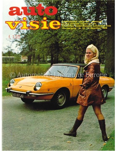 1969 AUTOVISIE MAGAZIN 50 NIEDERLÄNDISCH