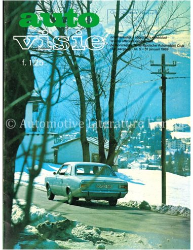 1969 AUTOVISIE MAGAZINE 5 NEDERLANDS