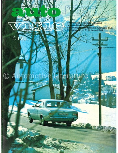 1969 AUTOVISIE MAGAZINE 5 DUTCH