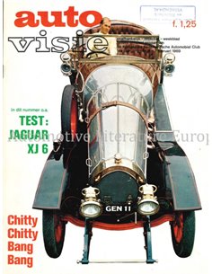 1969 AUTOVISIE MAGAZIN 6 NIEDERLÄNDISCH