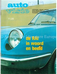 1969 AUTOVISIE MAGAZINE 7 NEDERLANDS