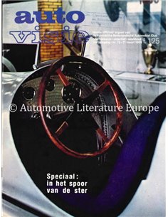 1969 AUTOVISIE MAGAZINE 12 NEDERLANDS