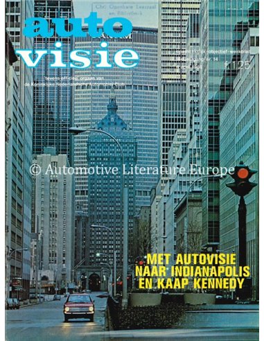 1969 AUTOVISIE MAGAZIN 14 NIEDERLÄNDISCH