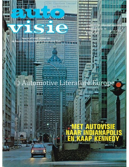 1969 AUTOVISIE MAGAZINE 14 DUTCH