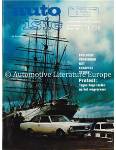 1969 AUTOVISIE MAGAZIN 15 NIEDERLÄNDISCH