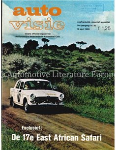 1969 AUTOVISIE MAGAZINE 16 DUTCH