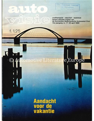 1969 AUTOVISIE MAGAZIN 17 NIEDERLÄNDISCH