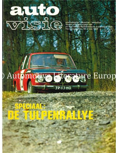 1969 AUTOVISIE MAGAZINE 18 DUTCH