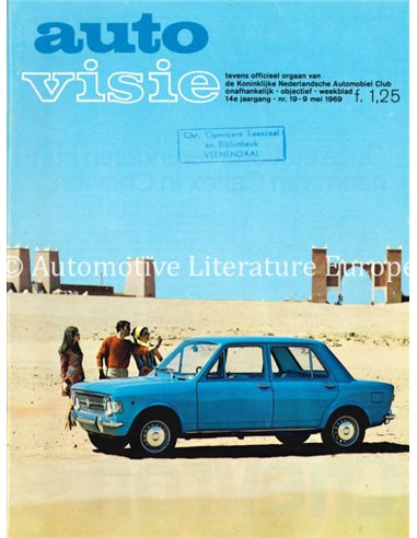 1969 AUTOVISIE MAGAZINE 19 NEDERLANDS