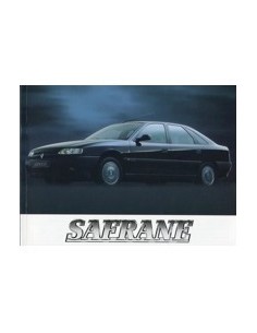 1994 RENAULT SAFRANE INSTRUCTIEBOEKJE DUITS