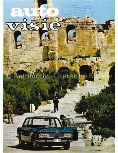 1969 AUTOVISIE MAGAZIN 23 NIEDERLÄNDISCH
