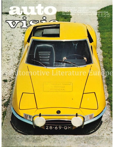 1969 AUTOVISIE MAGAZINE 24 DUTCH
