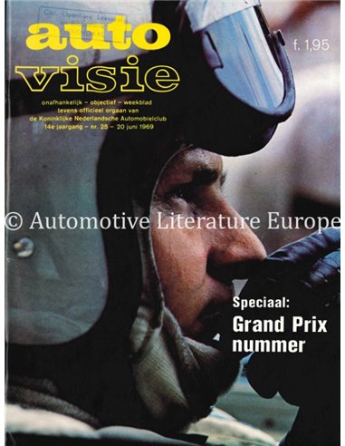 1969 AUTOVISIE MAGAZINE 25 NEDERLANDS