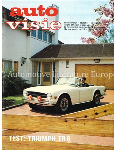 1969 AUTOVISIE MAGAZINE 26 NEDERLANDS