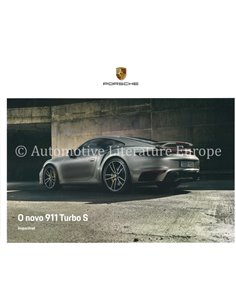 2020 PORSCHE 911 TURBO S HARDCOVER BROCHURE PORTUGEES