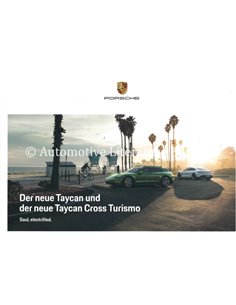 2020 PORSCHE TAYCAN & TAYCAN CROSS TURISMO BROCHURE DUITS