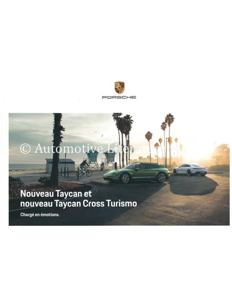 2021 PORSCHE TAYCAN | TAYCAN CROSS TURISMO BROCHURE FRANS