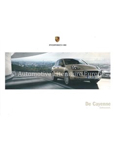 2016 PORSCHE CAYENNE HARDCOVER BROCHURE NEDERLANDS